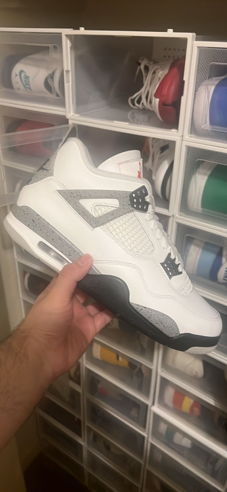 White Cement Jordan 4