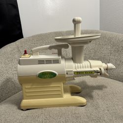 Green Star GS-1000 Twin Gear Masticating Juicer Extractor Works