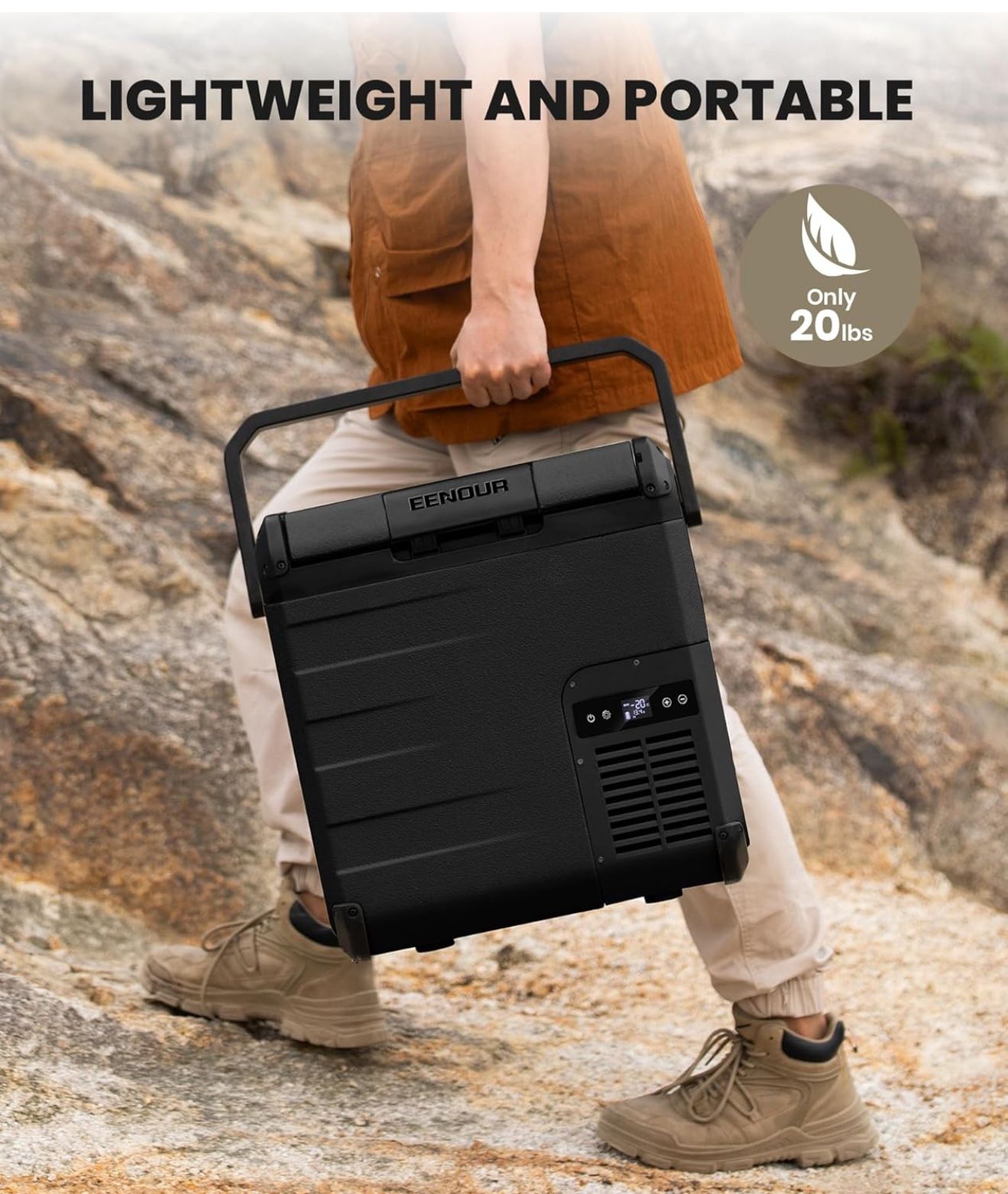 12 Volt Car Refrigerator, Portable Freezer