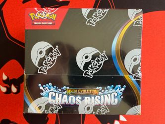 Pokemon Chaos Rising Booster Box Brand New Sealed