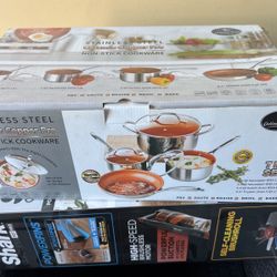 7 Pcs non Stick Cookware Set