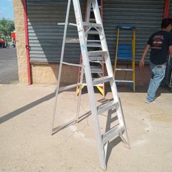 6 ft easy light aluminum ladder 200 cap