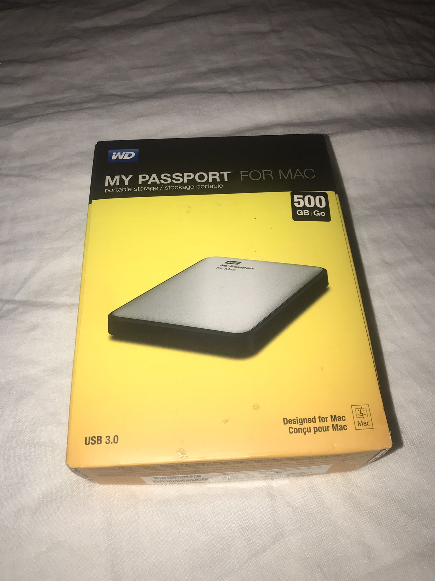 WD MY PASSPORT FOR MAC 500GB