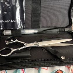 6 Inch Blending Shears 7 Inch Hanzo shears brand Spanking New!