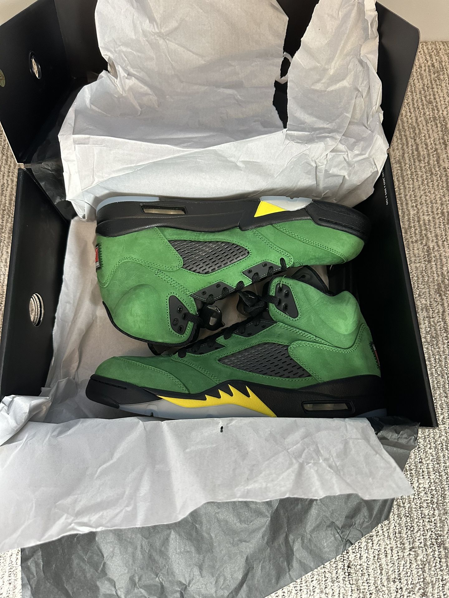 Jordan 5 Oregon - 10.5 - New