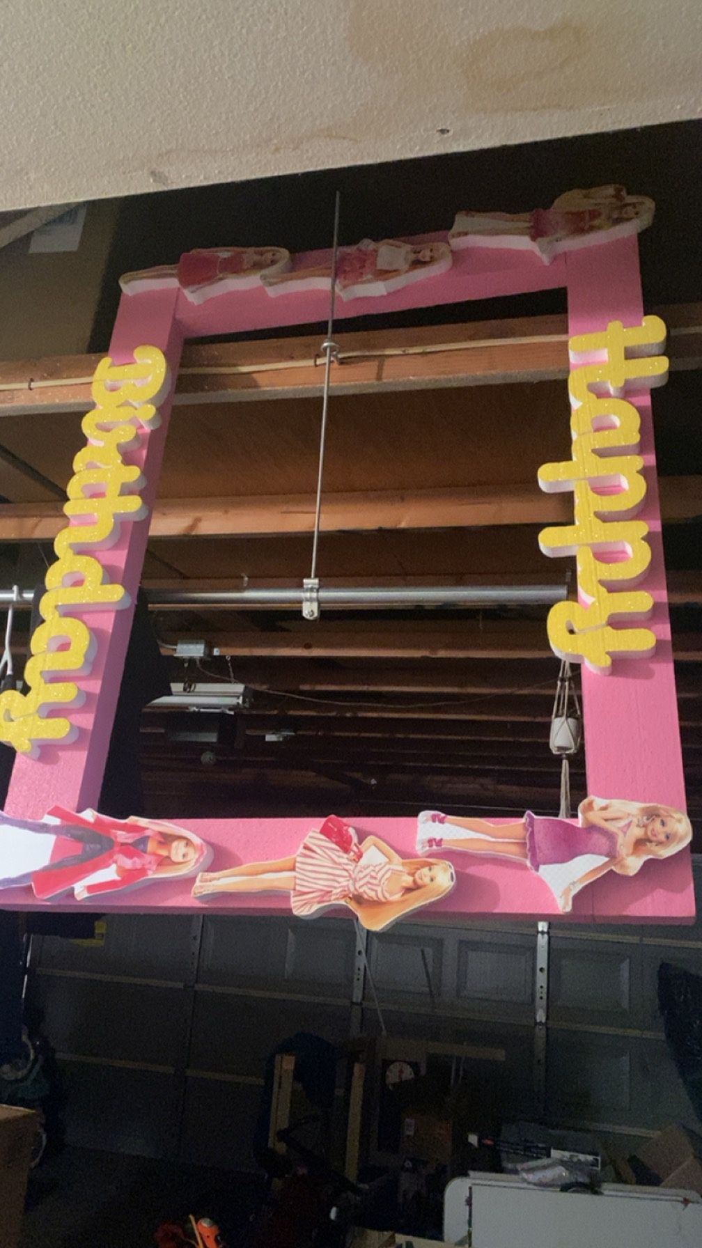 Happy Birthday Barbie Picture Frame 