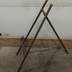 Brass Tripod,  For  Signs,  Meus, Res. Sales,  Etc.