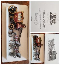 Village Heritage collection Royal Coach Hand painted