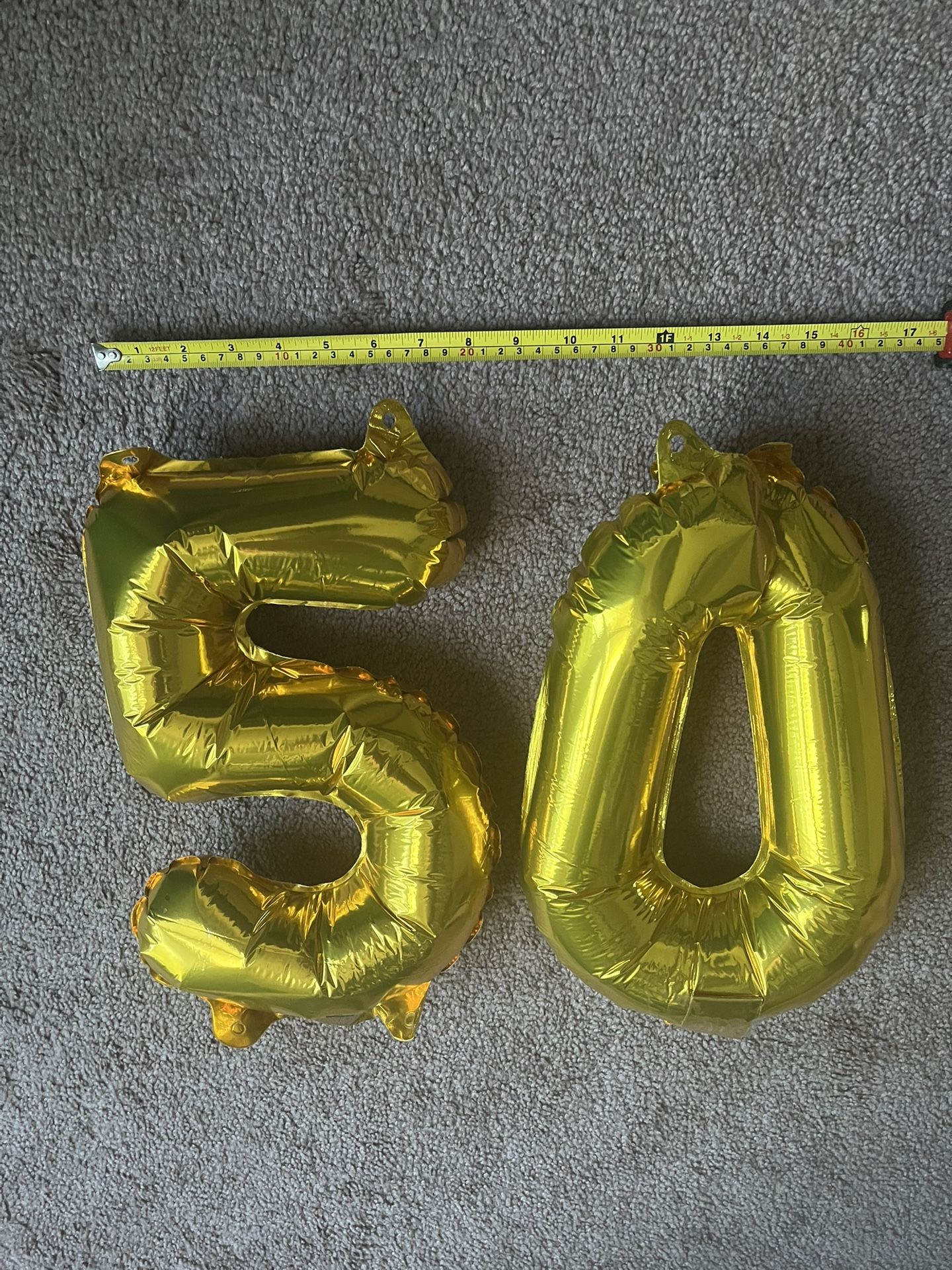50th Birthday Balloons