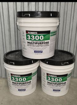 Roberts 3300 Multipurpose Carpet Adhesive – 3 Buckets