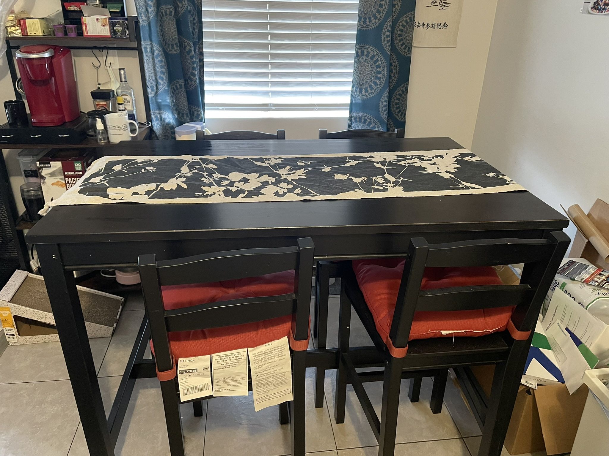 Table And Four Chairs