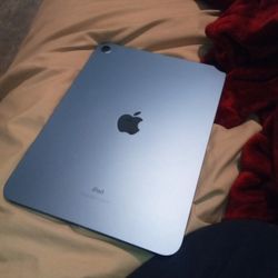Apple Ipad But It's Unavilable And Light Blue And With A Block And A Case But The Case Is Dirty But I Only Take Cash And YOU have To Come To Me