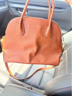 Authentic Michael Kors Large Mercer Satchel - Acorn Brown