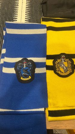 RavenClaw/Hufflepuff costume Scarves