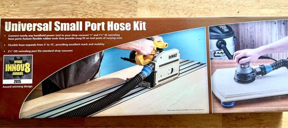 New Rockler Dust Right Universal Small Port Hose Kit - Model 48212