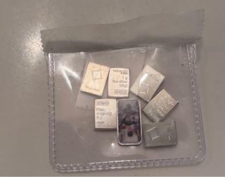 Silver gram bars (7grams total)