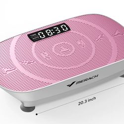 Pink Vibration Plate 