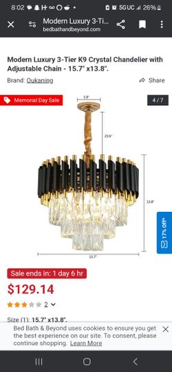 Chandelier Still In Box