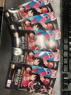 One piece tcg OP09 blister packs 5
