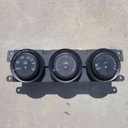 2009-2015 Mazda Miata Mx5 Nc HVAC Controls