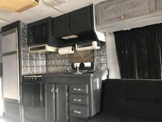 Tiny home on wheels remodeled Motorhome