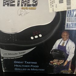 George Foreman Grill. Brand New Grilled In Minutes 