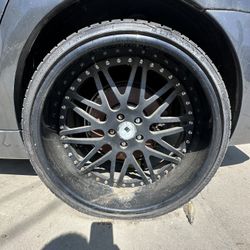 22” Asanti Rims  BMW And Chevy Bolt Pattern