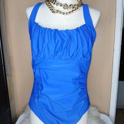 Blue Bathimg Suit