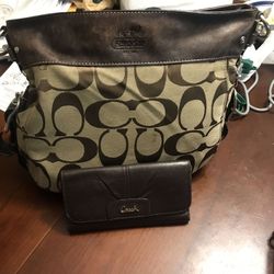 Coach purse set