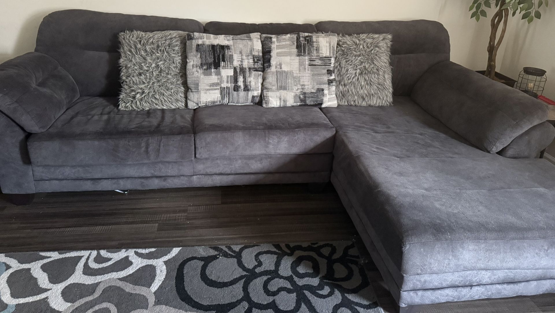 Gray Sectional ONLY