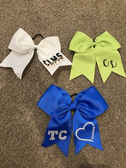 Canyon Lake Middle School Cheer Bows CLMS Cheer Bows