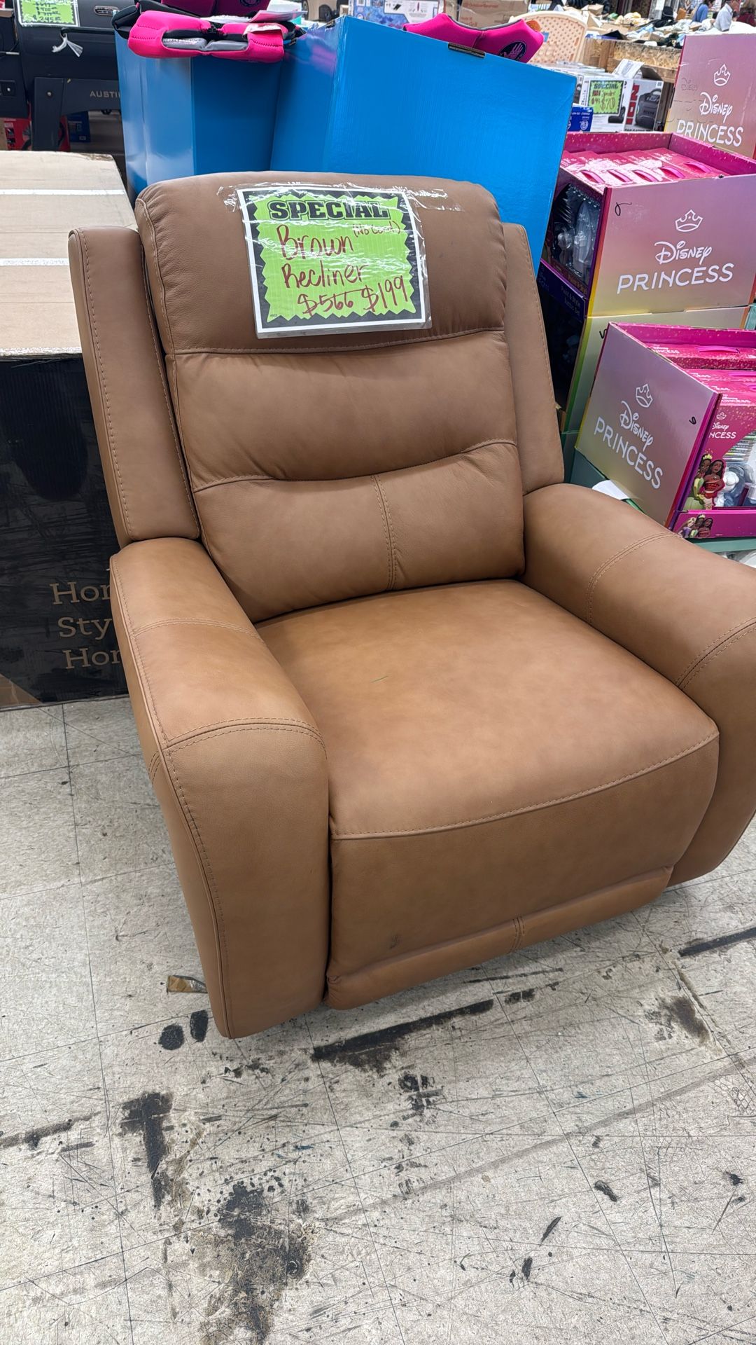 Brown Recliner