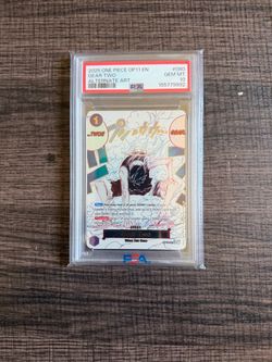 2025 One Piece Op11 EN Gear Two #080 Alternate Art PSA 10 Gem Mint