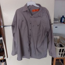 Redkap Work Shirt Sz Xl Longskeeve