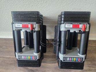 PowerBlock Adjustable Dumbbells (Up to 90 lbs per hand) - $275 OBO