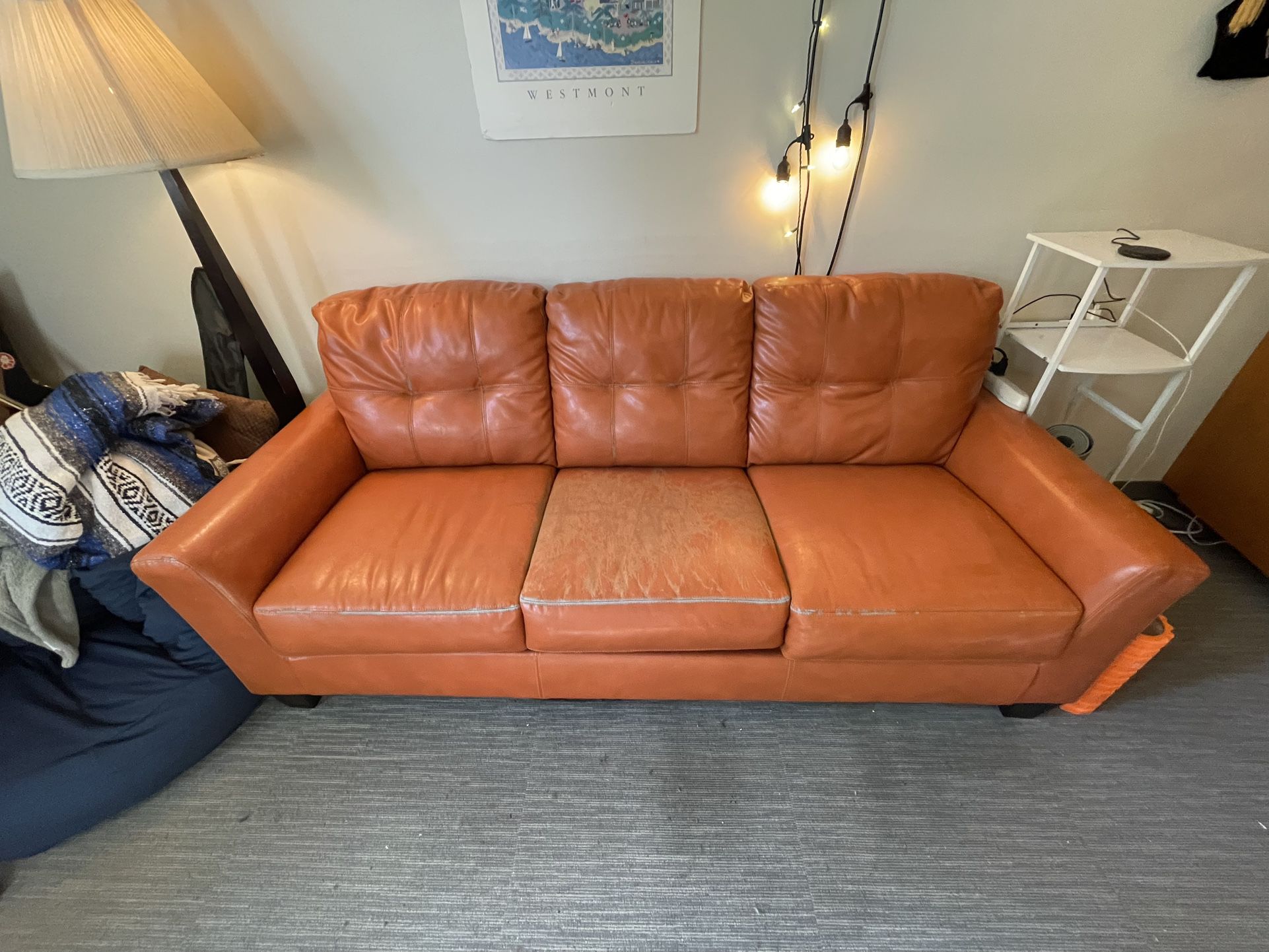 Leather Couch For Sale