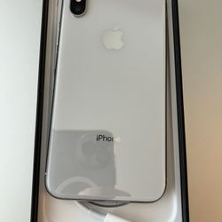 Iphone X Silver 256GB ANY CARRIER