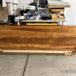 King Bed Frame All wood - Handmade / Lumber