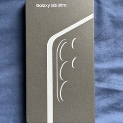 Brand New Samsung Galaxy S26 Ultra - 256GB - Sealed Box