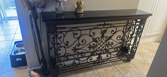 Sofa table marble and Iron