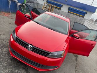 Volkswagen Jetta Red Sedan