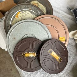 Vintage Metal Film Canisters