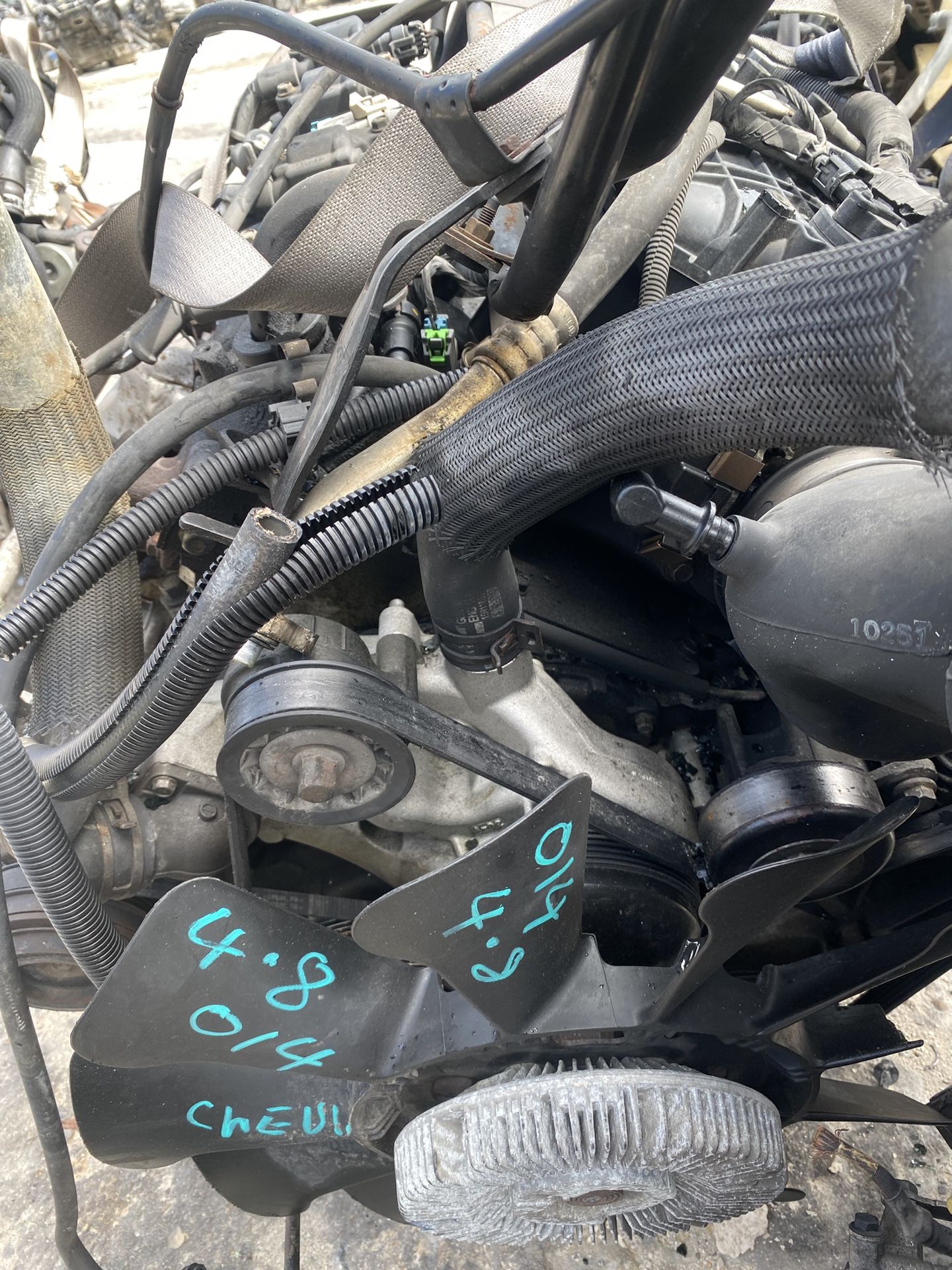 Engine And Transmission 2014 Express Van 2500