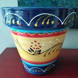 New Houseplant Pot Ceramic Spain with drainage