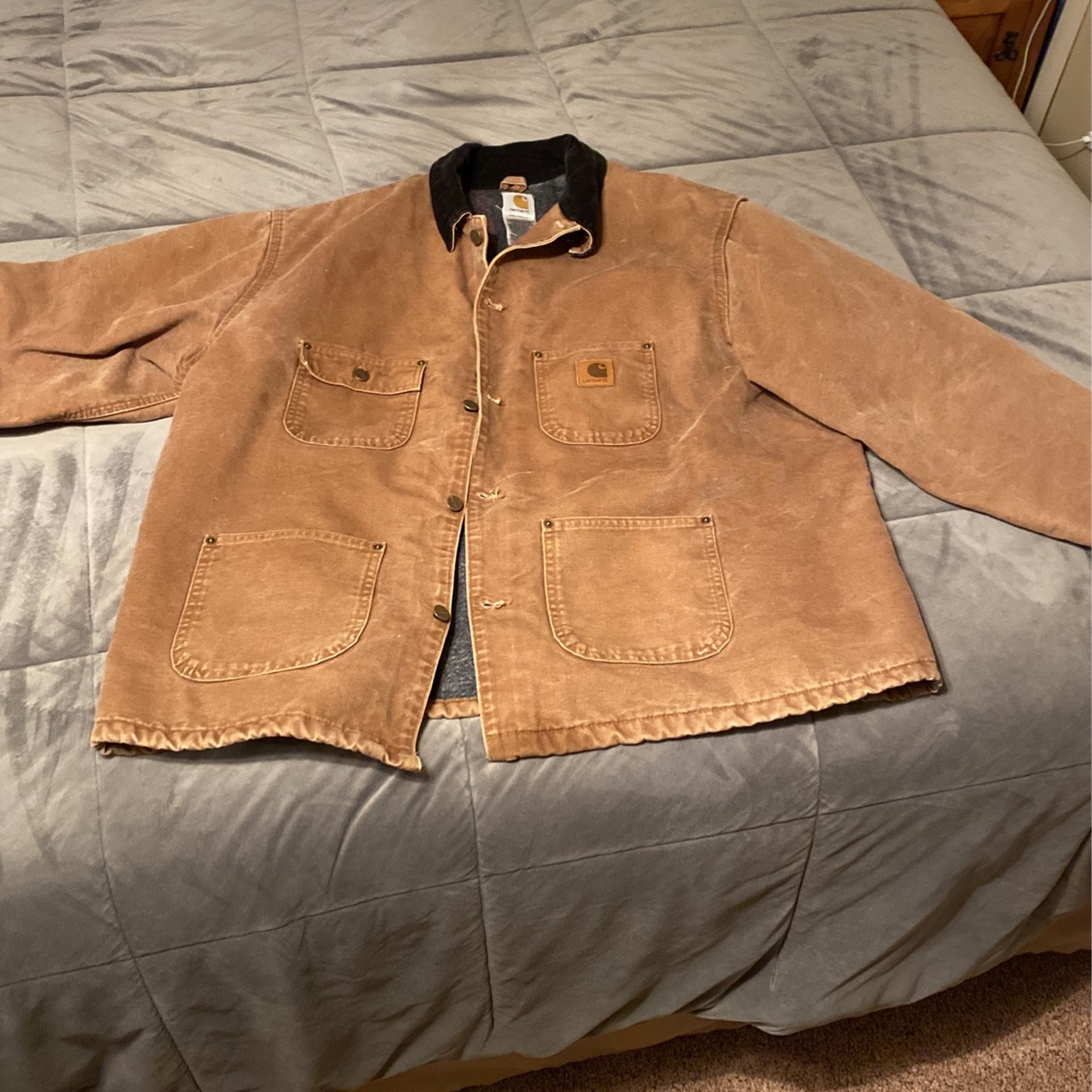 Vintage Carhartt Button Heavy Duty Jacket