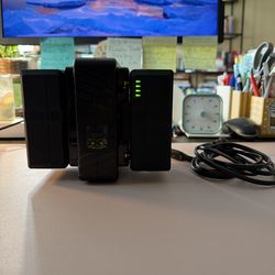 2 Core SWX Hypercore NEO 9 Mini 98wh Batteries (Gold Mount) W/ Core SWX Mini Dual Charger