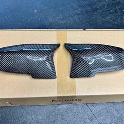 F30 F32 F36 335i 340i 440i Carbon Fiber M Style Mirror Caps
