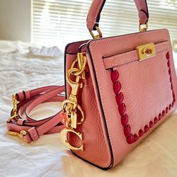 Coach Mini Lane Top Handle Bag/Purse