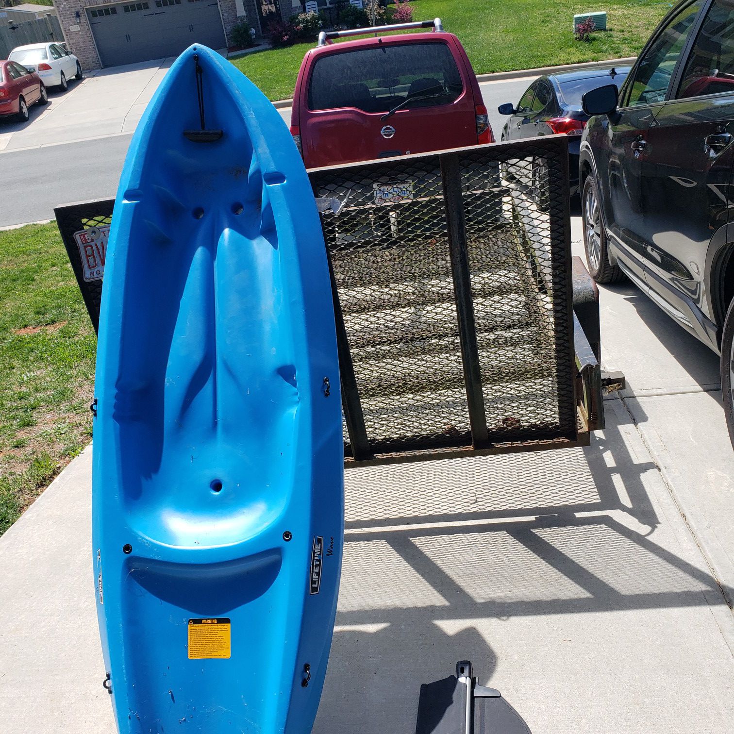 Lifetime small sit on kayak $40