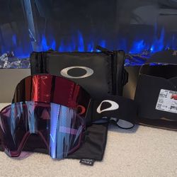 Oakley FLOW SCAPE L SNOW GOGGLES WITH EXTRA LENS